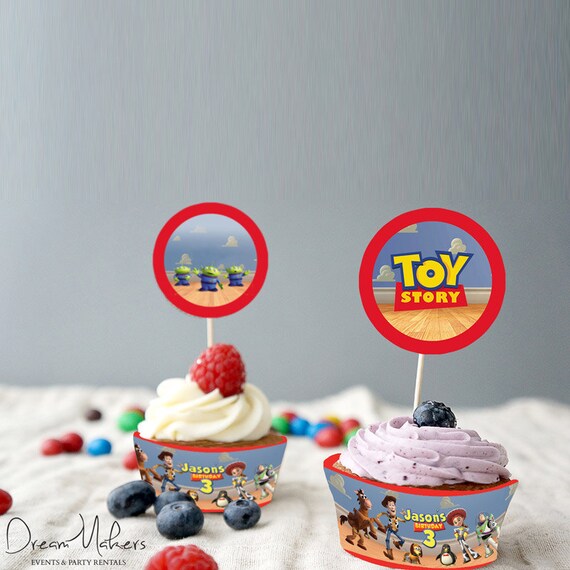 Toy Story Party Cupcake Toppers Il_570xn
