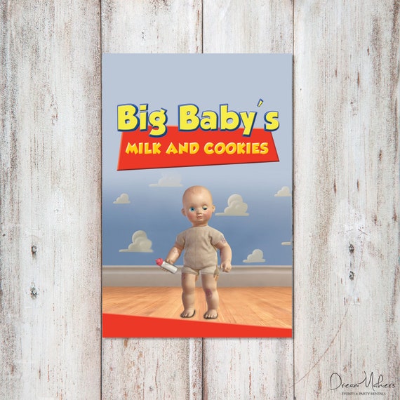 Toy Story Party Food Sign 4" X 6", Big Baby Il_570xn