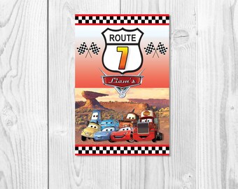 disney cars numbers etsy