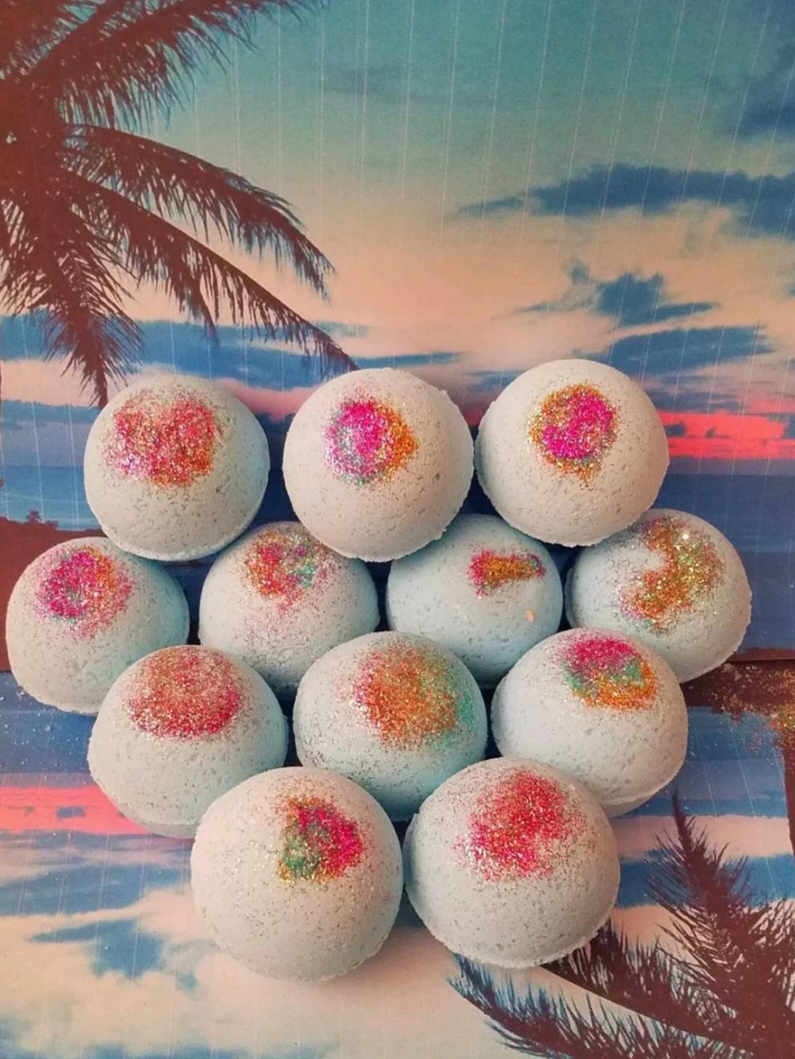 BUBBLING HAWAIIAN BLAST float & spin bath bombs lot of 12 Etsy