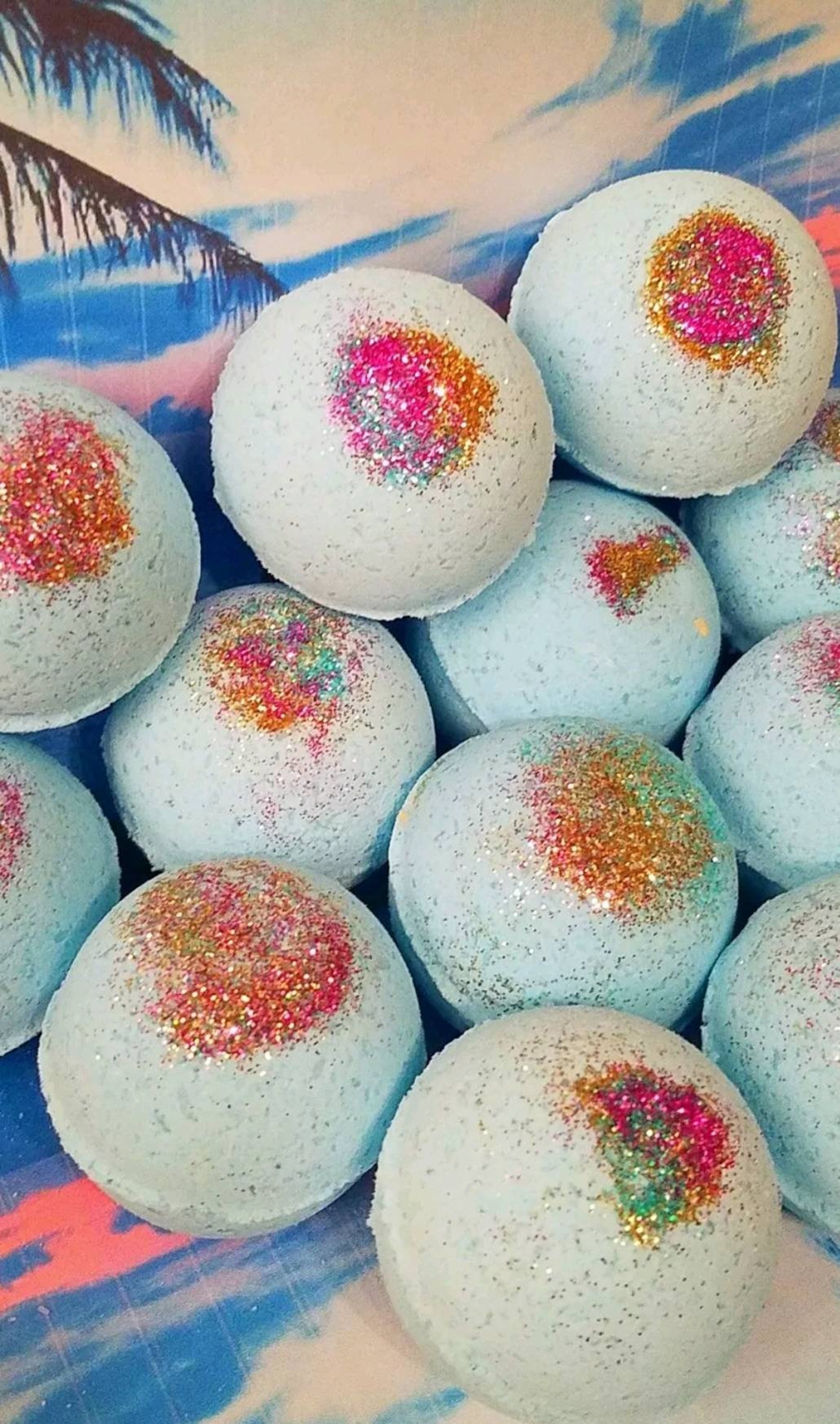 BUBBLING HAWAIIAN BLAST float & spin bath bombs lot of 12 Etsy