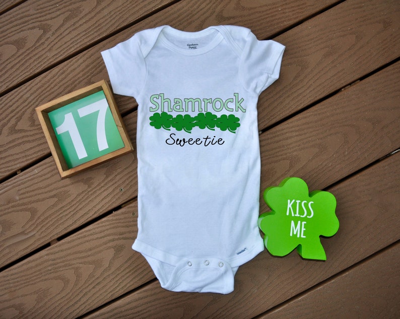 Shamrock Sweetie OnesieToddler Shirt