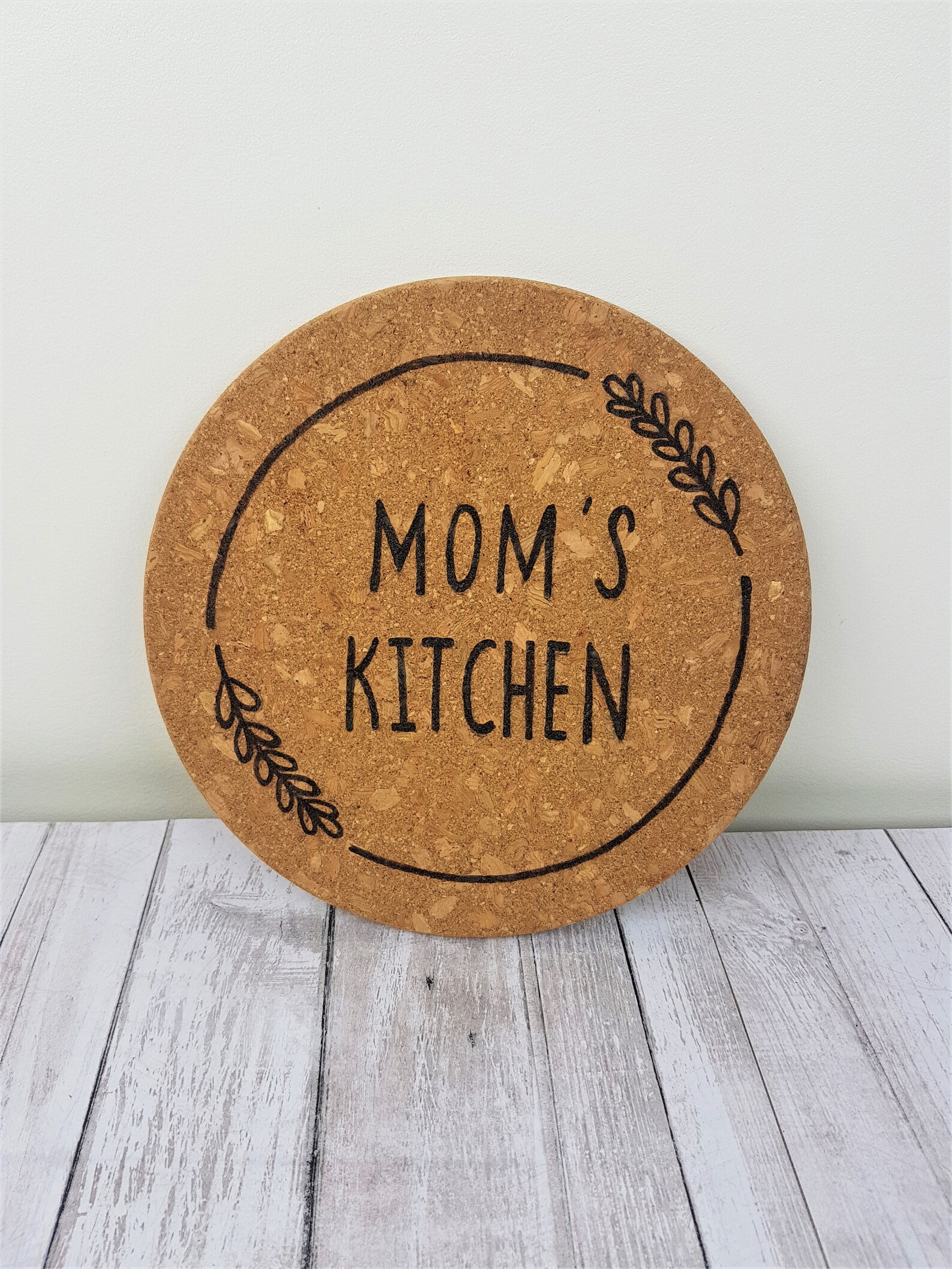 Hot Plate Holder Cork Trivet Funny Kitchen Decor Pot Etsy Canada