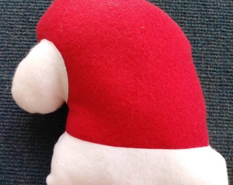 Peluche Chien De Noël Prénom Oscar - Avec Bonnet Rouge Et Pull - Marque By J Line - Occasion Parfait état