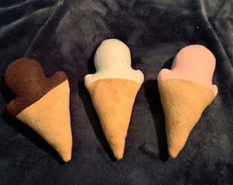 Ice Cream Cat Toy