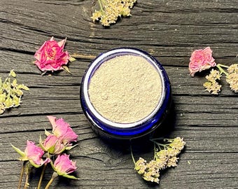 Crema facial de rosa y milenrama