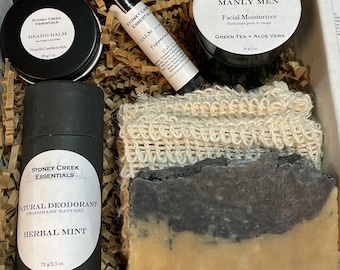 Set de regalo para el cuidado masculino/Regalos para hombres/Cuidado de la piel masculina/Regalos para hombres/