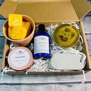 Coffret cadeau Barefoot Bliss/Soin des pieds