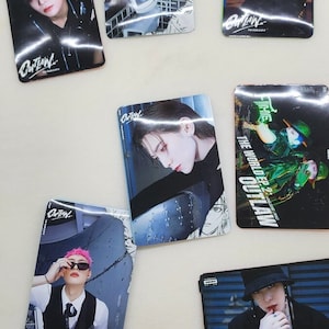 ATEEZ SUBK DUAL PHOTOCARD DIY DECO SET