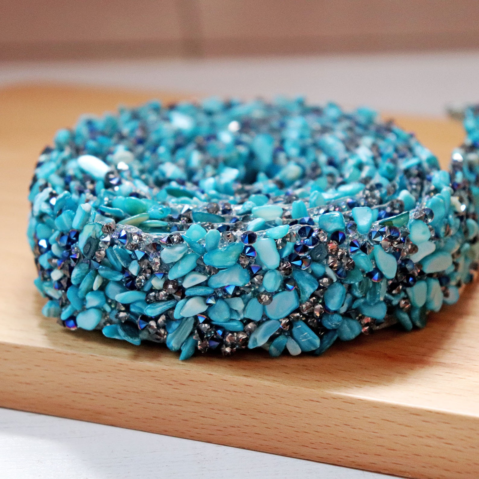 1meter 2.5cm wide ballet skirt beaded crystal lace trim paillette trim wedding party cake decor clothing accessories diy blue 1meter 2.5cm wide ballet skirt beaded crystal lace trim paillette trim wedding party cake decor clothing accessories diy blue