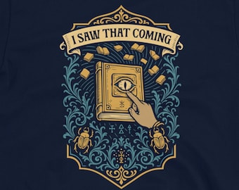 Camiseta de Wargaming: Lo vi venir, camiseta de hechicero, camiseta de pintor de miniaturas, camiseta de wargamer, camiseta de marine, camiseta de Grimdark, tallas S-3XL