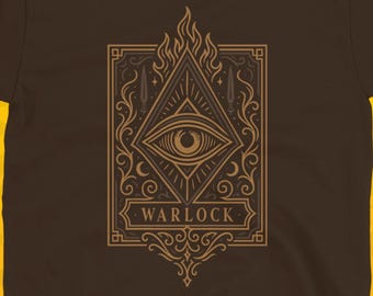 Chemise de sorcier, chemise de donjons et de dragons, chemise D&D, T-shirt D&D, t-shirt RPG de table, cadeau TTRPG pour les joueurs et les maîtres de donjon
