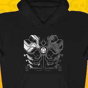 Minimalist D20 Dice Hoodies for Dungeons and Dragons Players, D&D Hoodies,  DnD Hoodie, Tabletop RPG Gifts for Men and Women