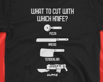 Vad ska man skära med vilken kniv? Wargaming T-shirt Wargamer T-shirt Miniatyrmålare Rolig nördig och nördig present för män för kvinnor