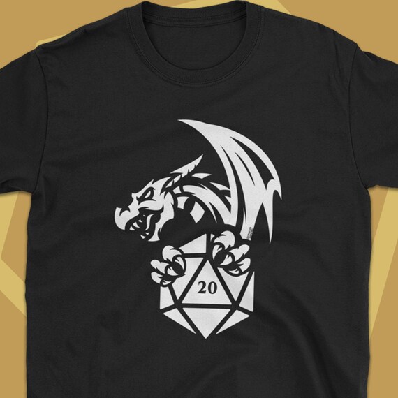 RPG D20 Dungeons gioco Dice Master Dragons Maglietta RPG D20 Dungeons gioco Dice Master Dragons Maglietta