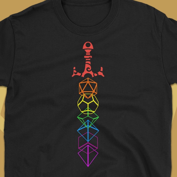 dungeons and dragons pride shirt
