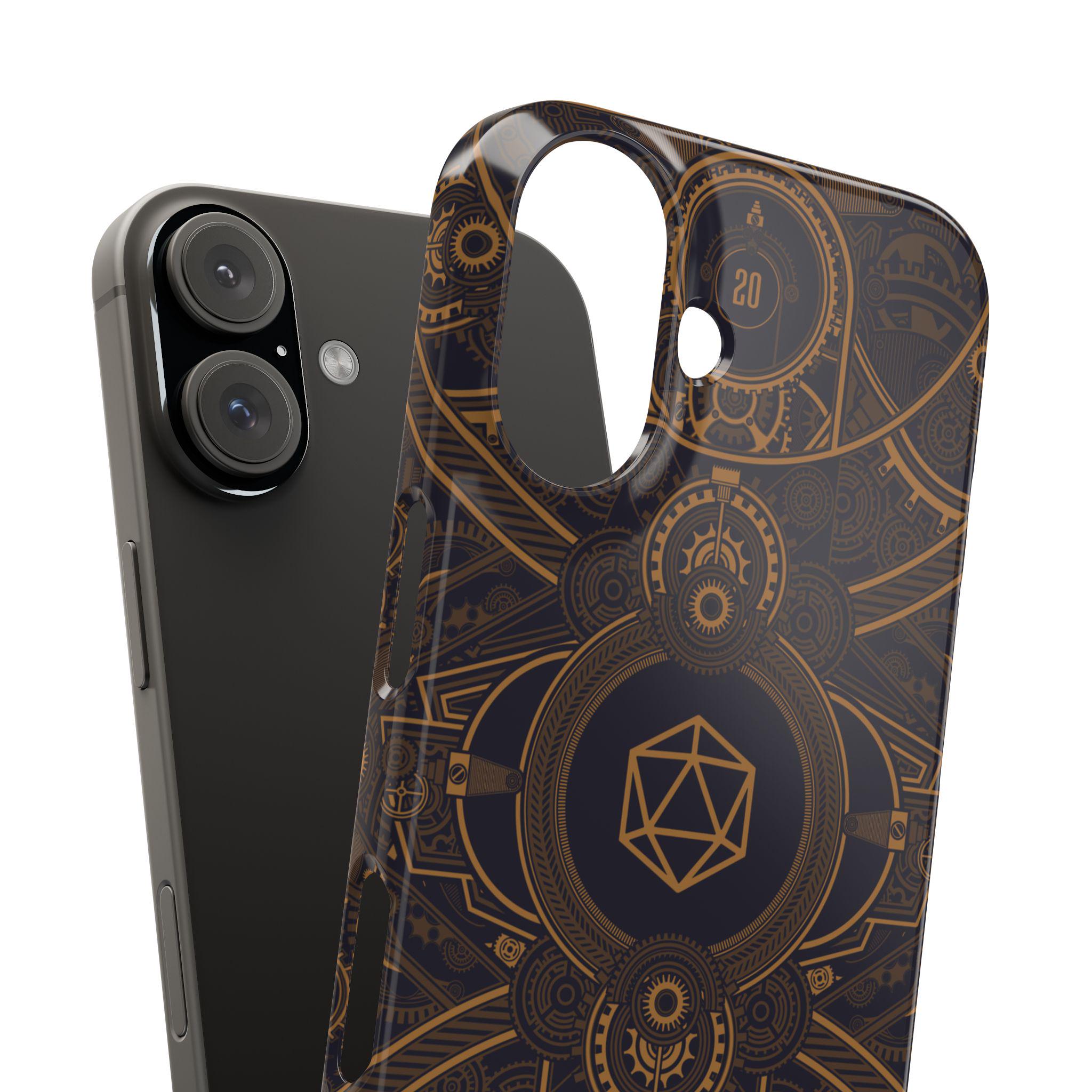 iPhone13 D&D様 レトロD20ダイス ダンジョンズ＆ドラゴンズ iPhoneケース、DnD 携帯