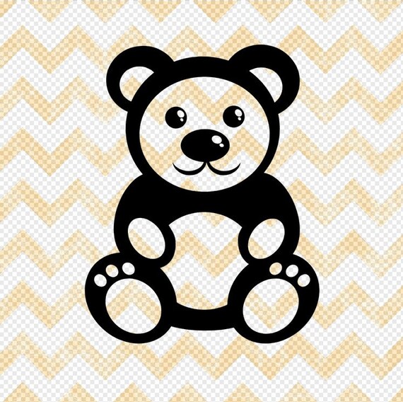 Download teddy bear clipart teddy bear svg svg files for silhouette ...