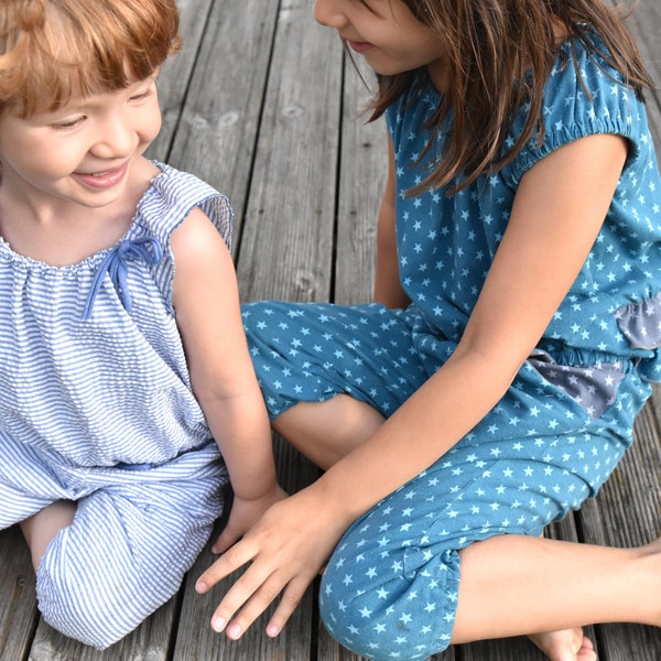 Miss Holli Jumpsuit + Tunic • 80-152 • eBook & Sewing Pattern for Kids