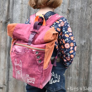 UpOut Upcycling Rolltop-Rucksack eBook&Schnitt Bild 7