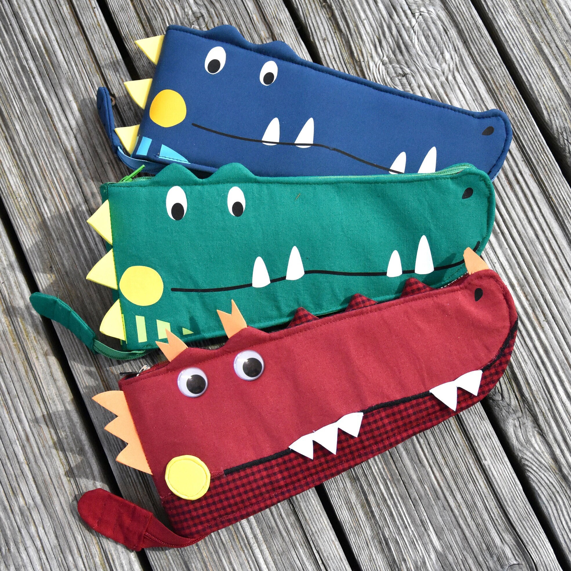 Crocodile outlet pencil case