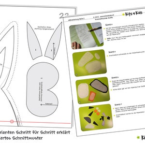 Kiki Kuschelfreunde Muffs eBook & Schnittmuster Ergänzung zur Kuschelfreundejacke und zum Kuschelfreunde OverAll Bild 6