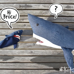 Shark pencil case MiniBruce eBook & sewing pattern pencil case pencil case pencil case pencil case pencil case image 6