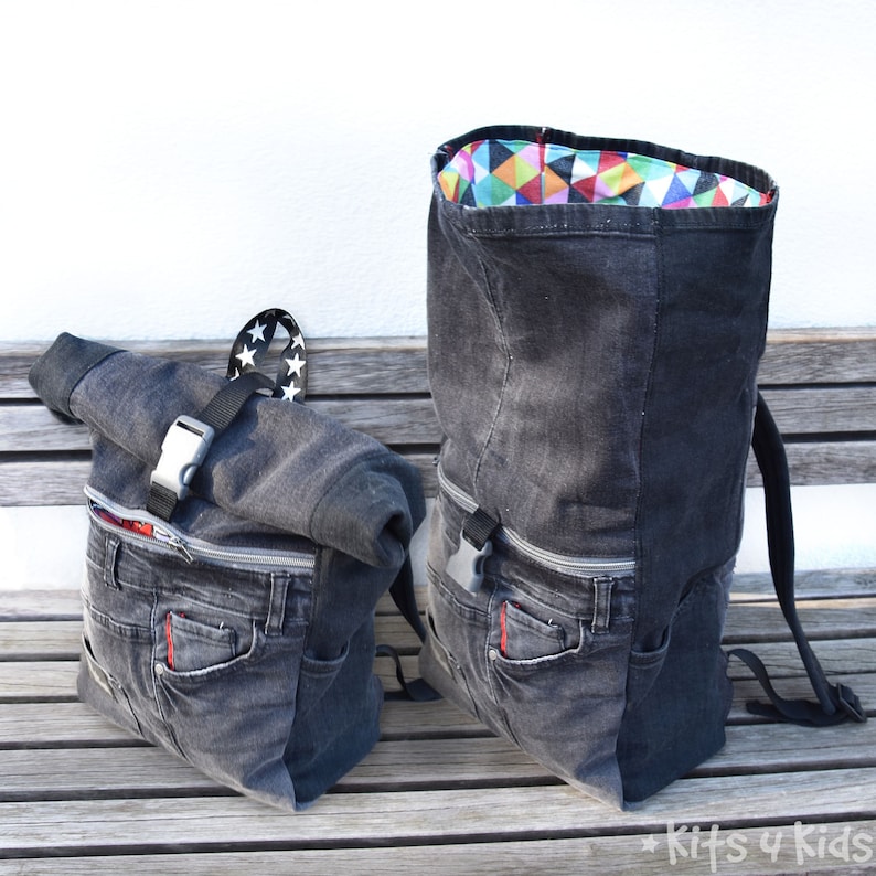 UpOut Upcycling Rolltop-Rucksack eBook&Schnitt Bild 4