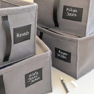 Felt box with lock • eBook&Cut • Storage • Felt basket • PAX wardrobe