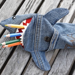 Shark pencil case MiniBruce eBook & sewing pattern pencil case pencil case pencil case pencil case pencil case image 3