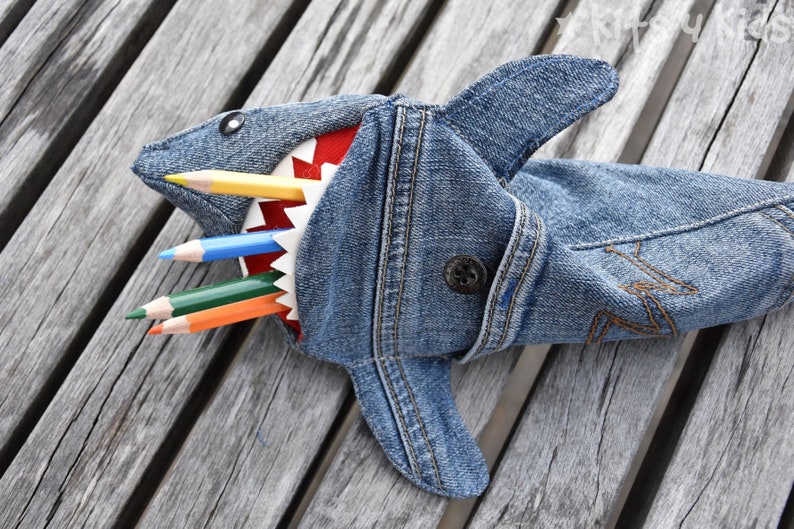 Shark pencil case MiniBruce eBook & sewing pattern pencil case pencil case pencil case pencil case pencil case image 3