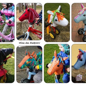 Hüaa the wheel pony eBook & sewing pattern Horse Unicorn image 3