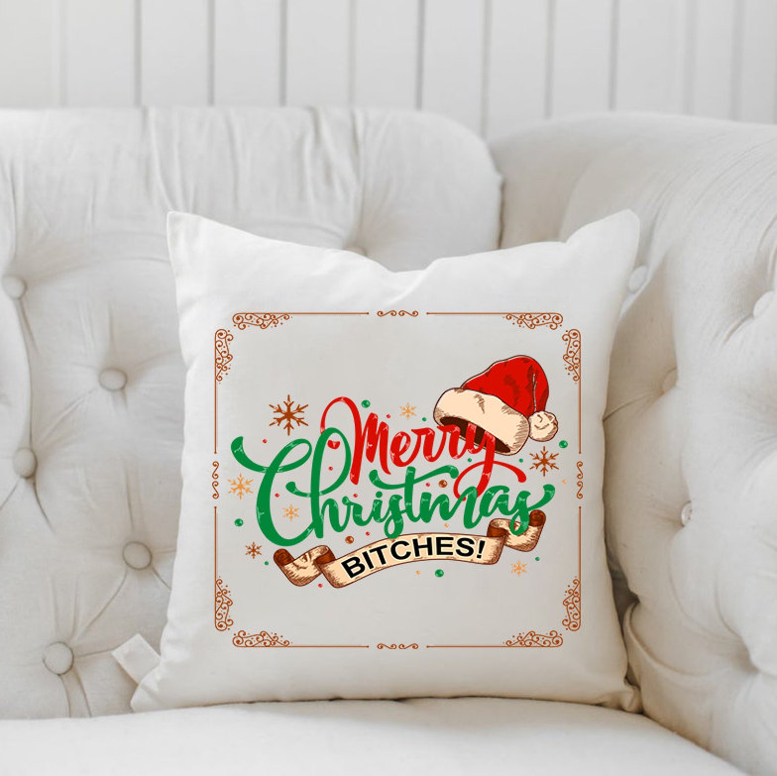 Funny Christmas Pillows 