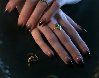 Anello Ex Voto Sacro Cuore placcato oro misura regolabile