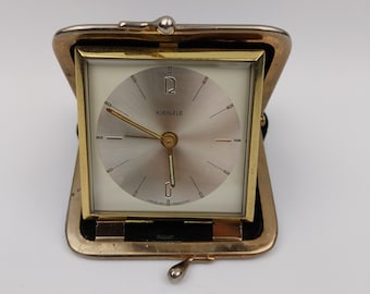 Kienzle ゴールド 置時計 モダンデザイン