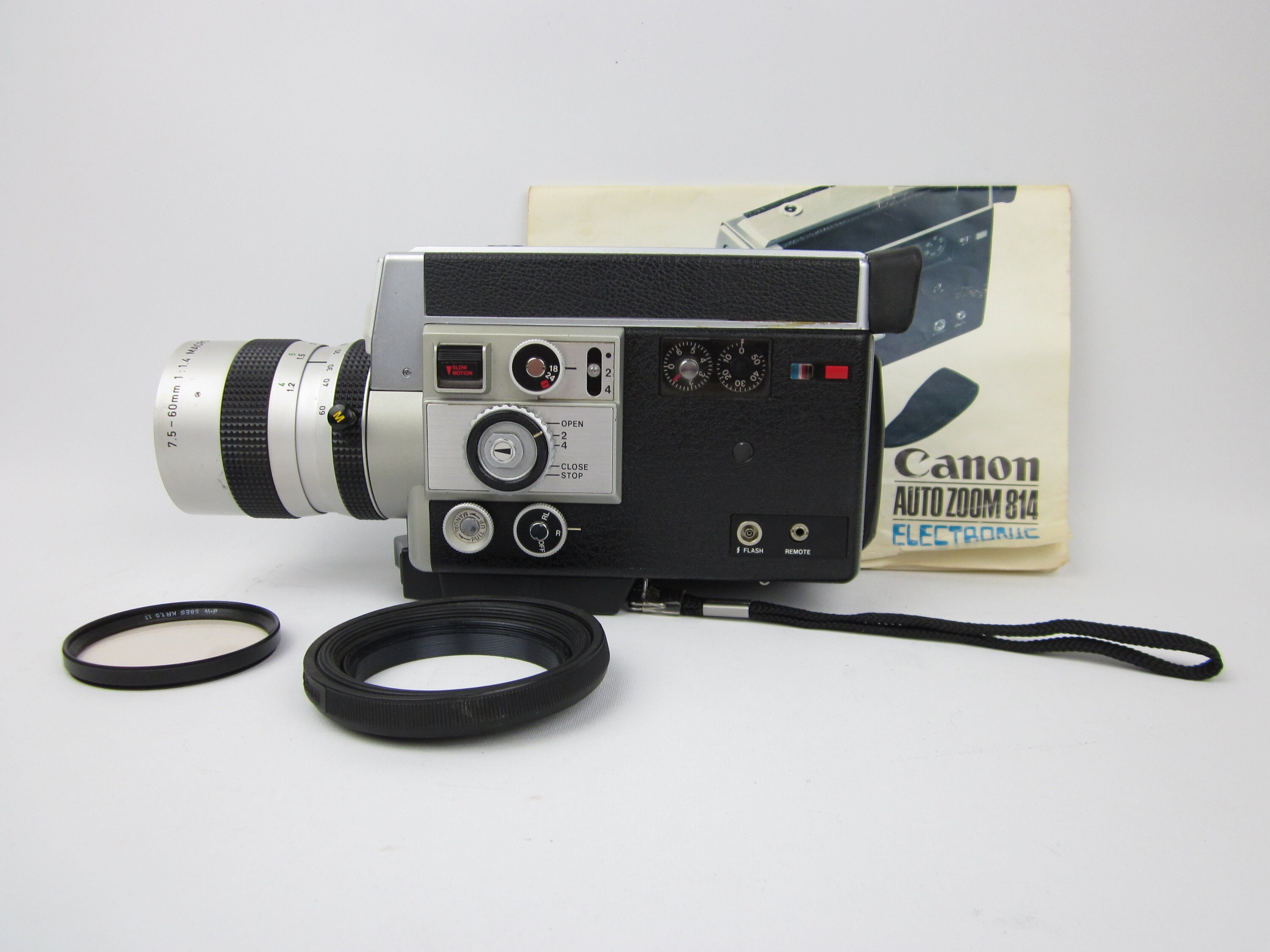 Canon 814 E Electronic Auto Manual Zoom Super 8mm Film Camera - Etsy