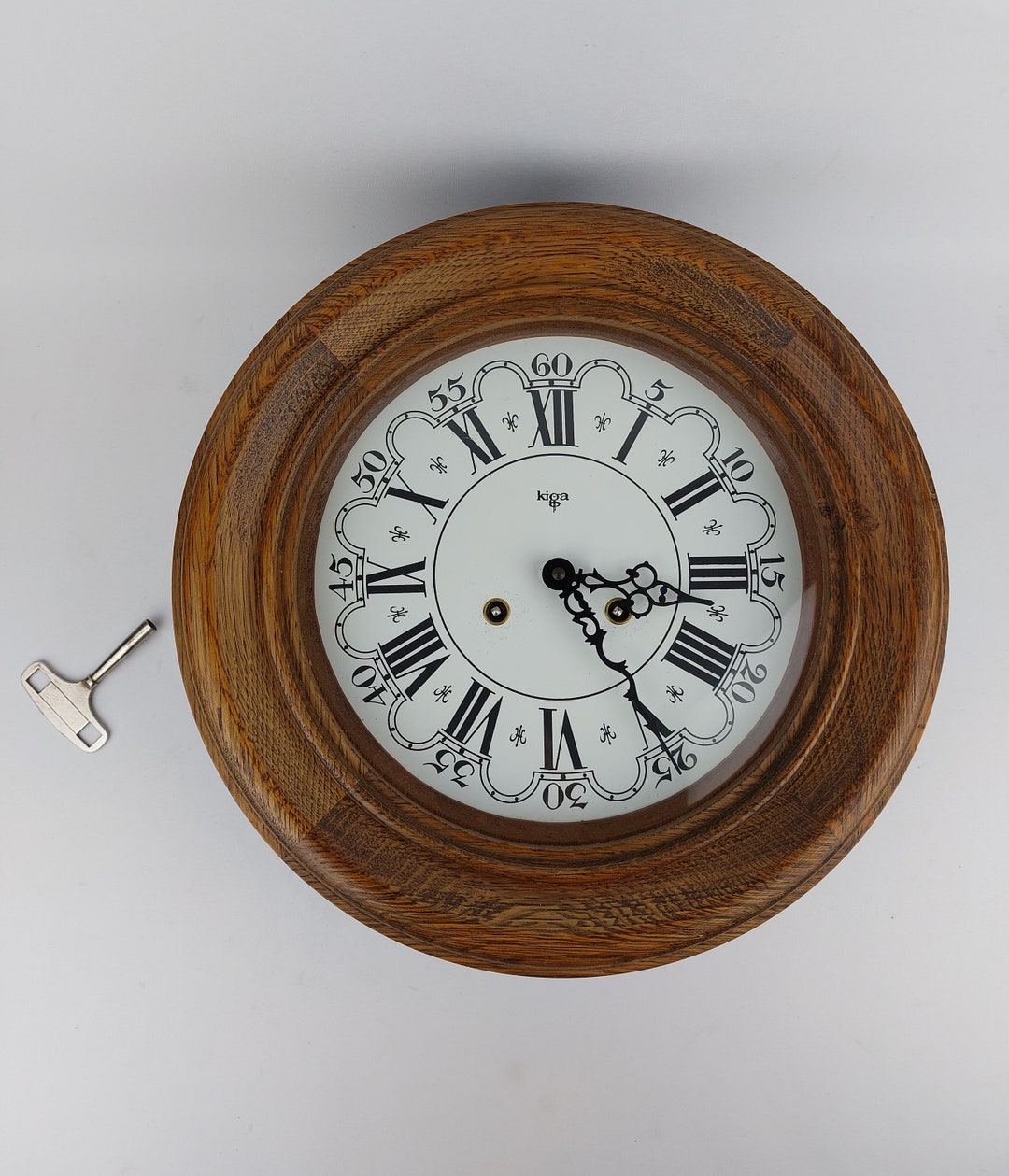 School Clock Clock FHS Hermle Hanging Clock Wall Clock Wall Etsy