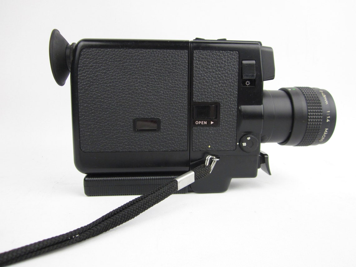 Canon 514XL Auto Zoom Super 8 Mm Filmcamera Film Camera 1970 Etsy