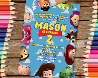 toy story invites etsy