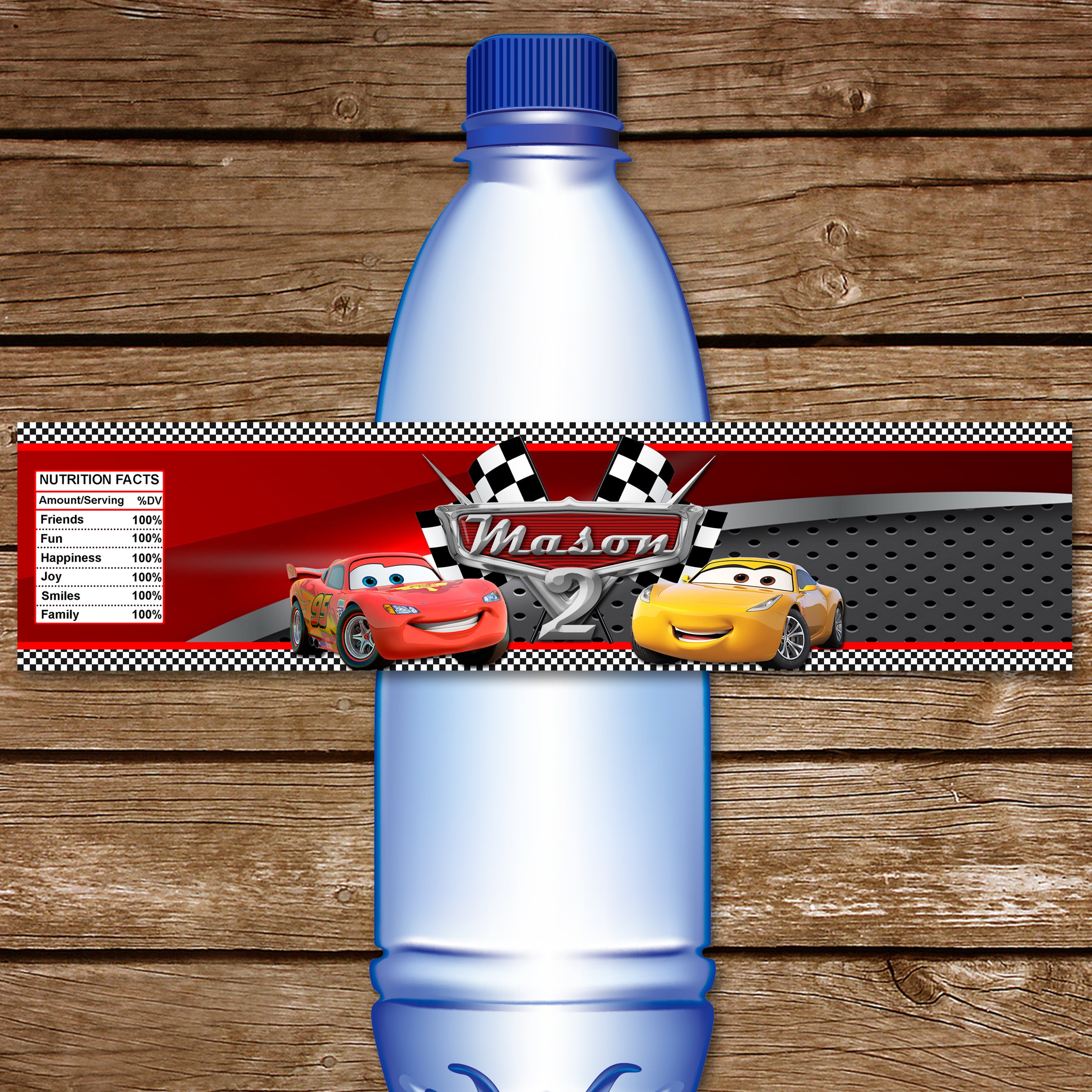 disney cars water bottle