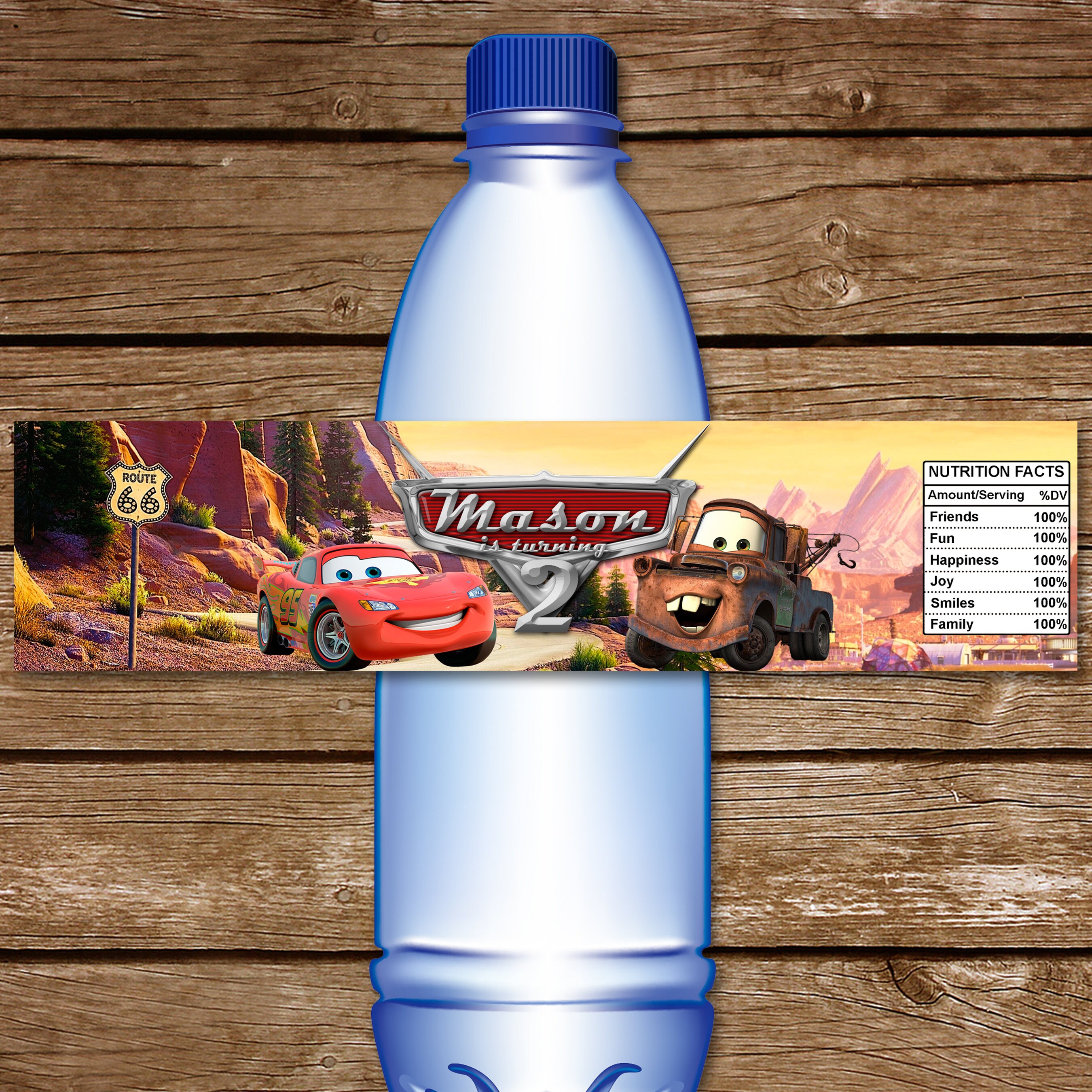 disney cars water bottle
