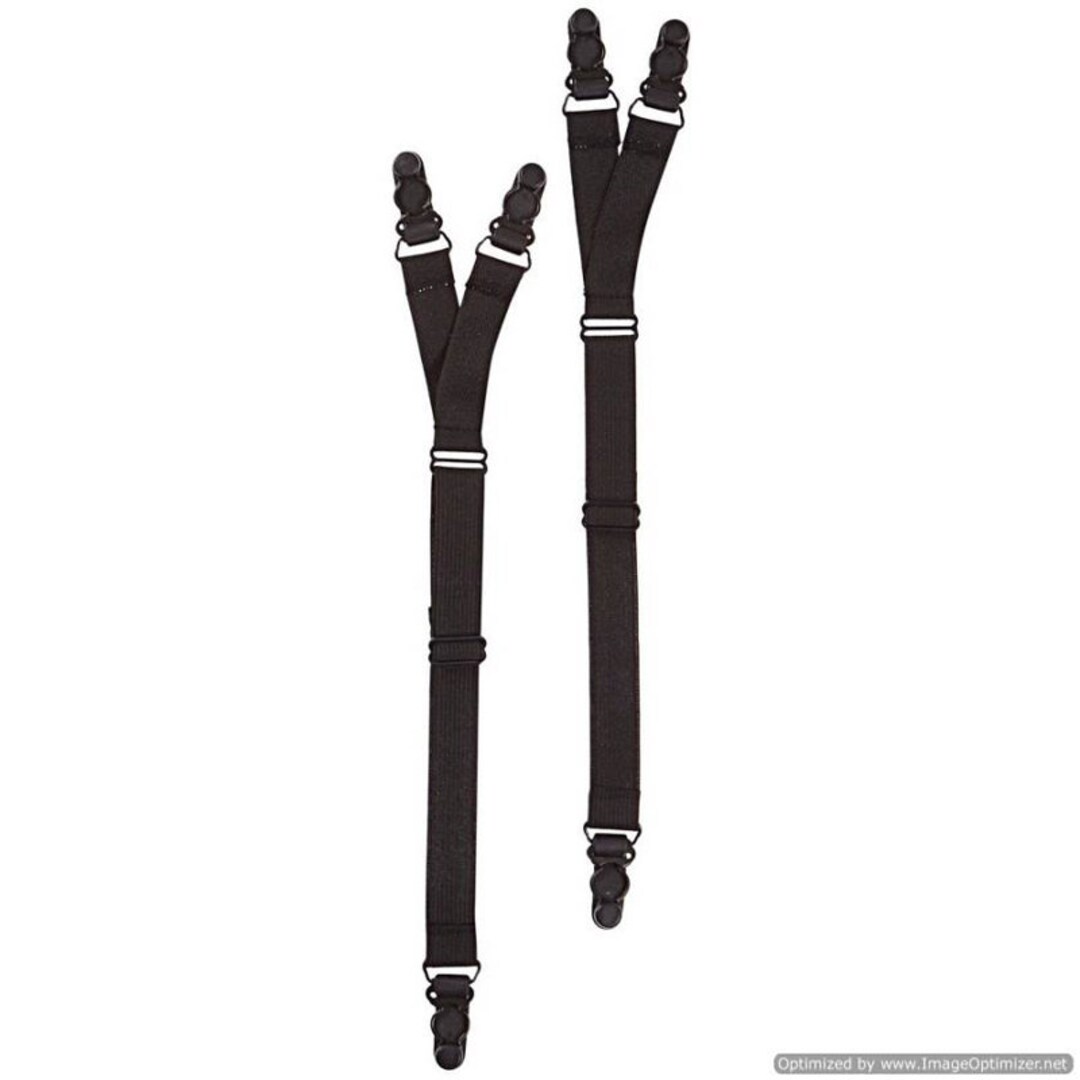 Shirt Stays. Keep Your Shirt Tucked in and Your Socks Held Up ref J21