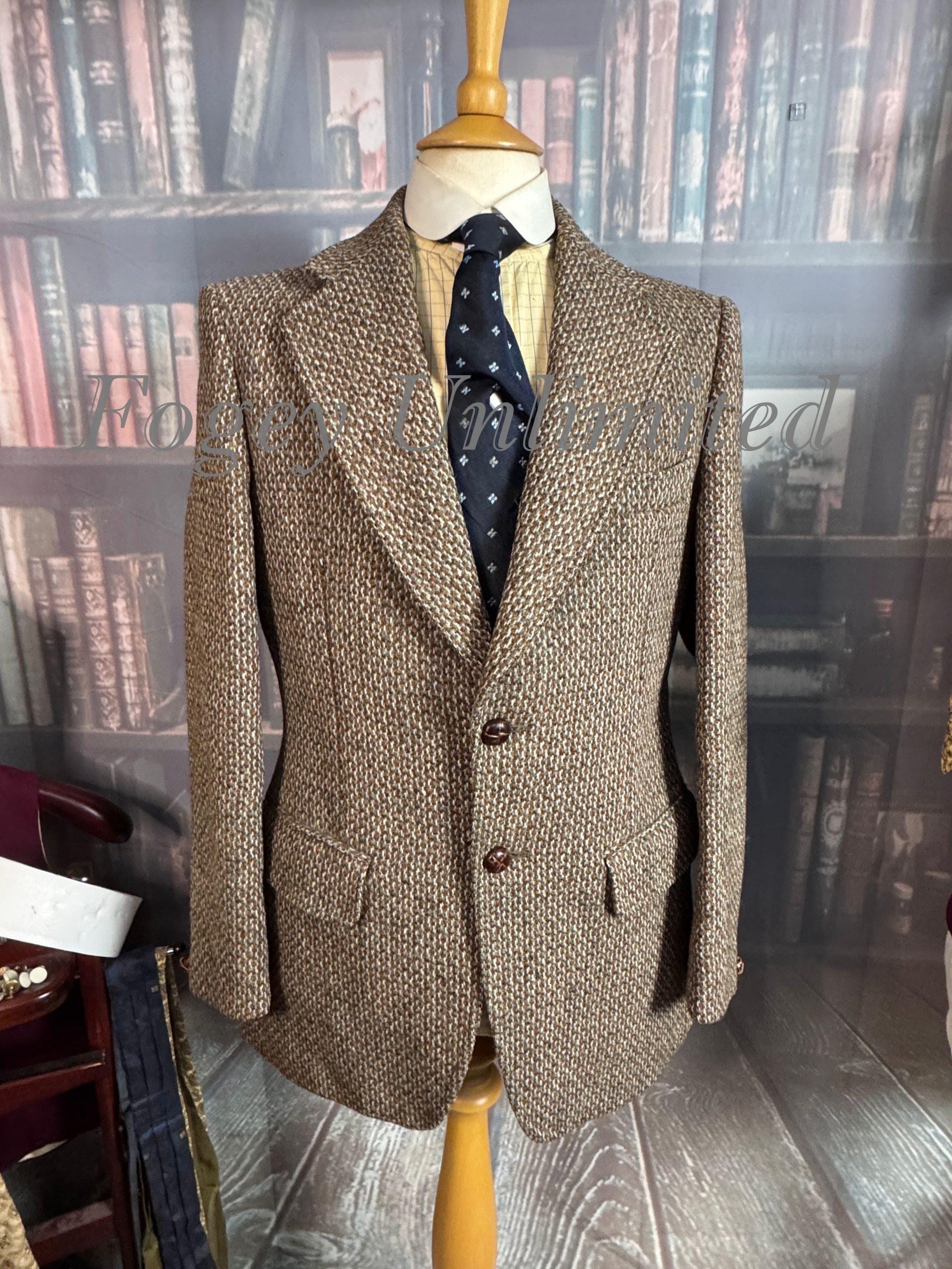 【本日限定価格】roughlow cocoon tweed jaket Black and Multicolor Fantasy Tweed Jacket 36, 2016