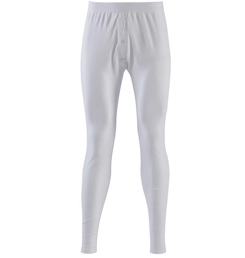 Caleçon Long Thermique Garçon 100% Coton – Timone TISS1001 Blanc Taille 164