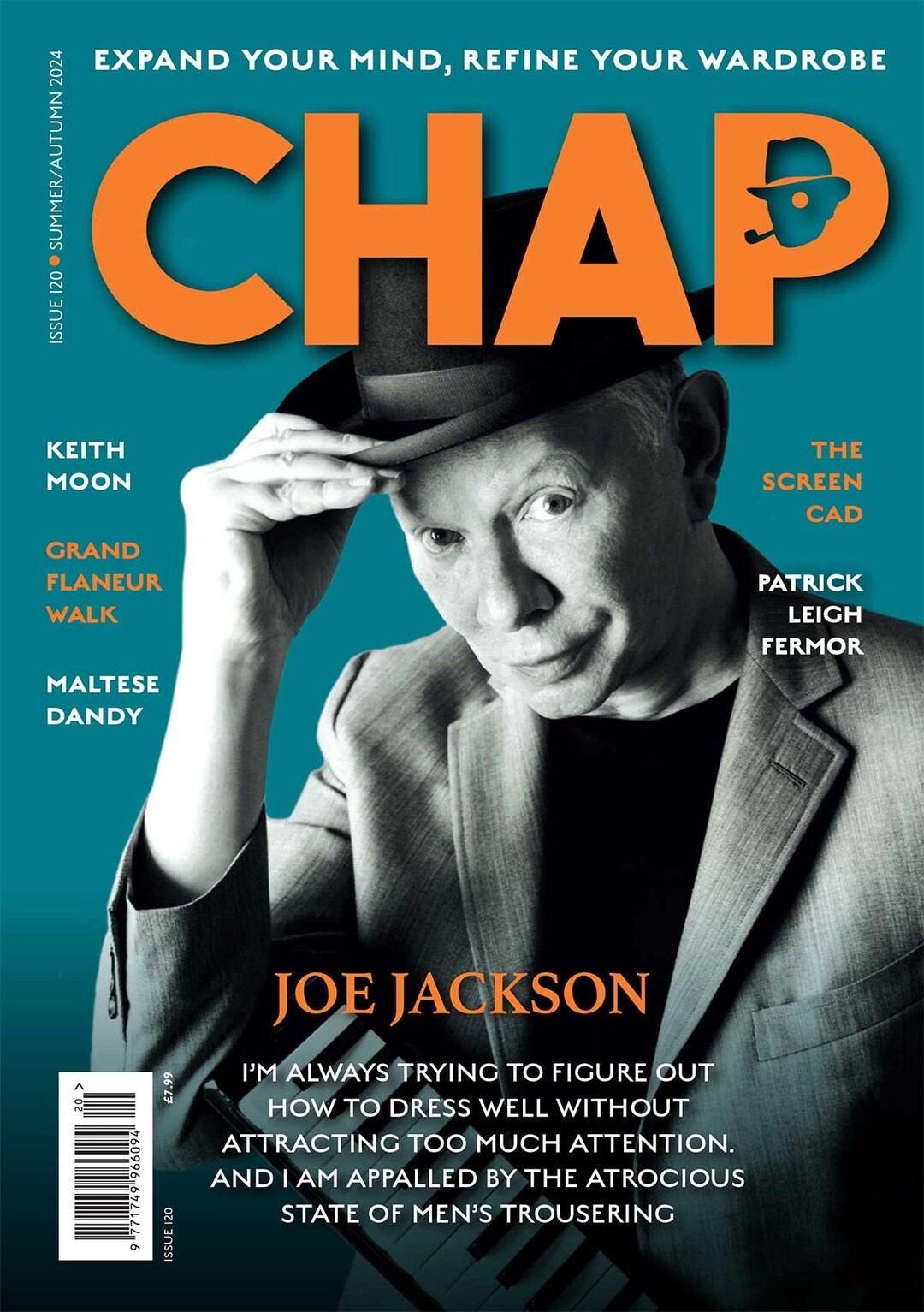 The Chap Magazine. Joe Jackson Issue No 120 Autumn 2024 - Etsy