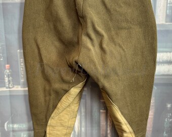 Pantalon D'équitation Militaire Vintage Jodhpurs Années 50 Taille 32 - Occasion, Style équestre