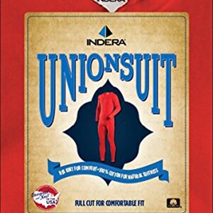 TALL MAN Version.button Front Union Suit (combinations) in Traditional ...