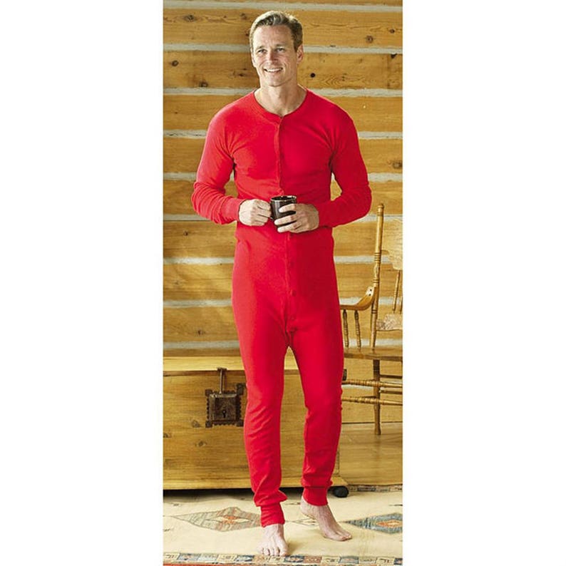 All in One Union Button up Cowboys Thermal Etsy