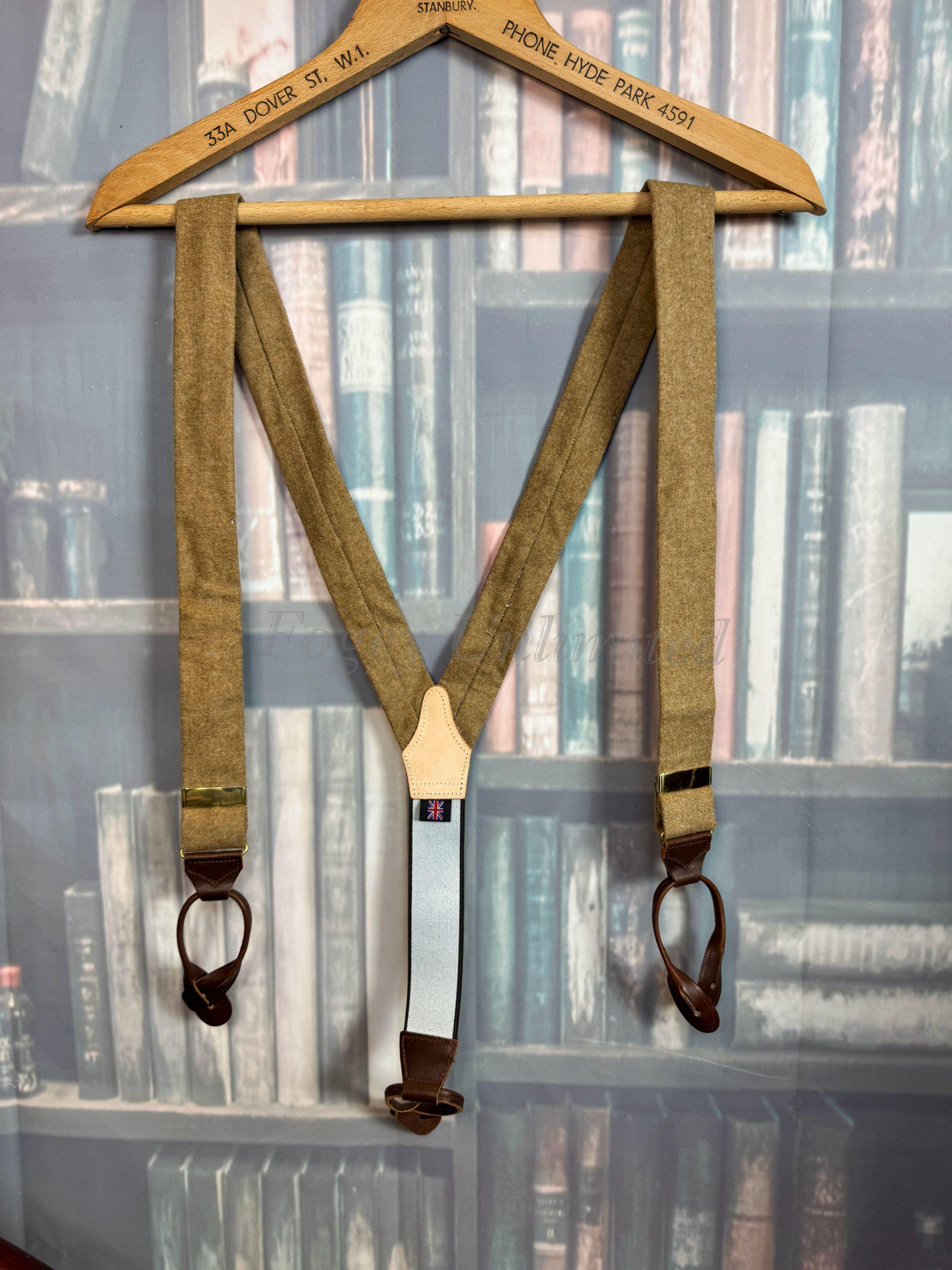 Unique and Rare Albert Thurston Braces (Suspenders) Not standard production items (LH73)E