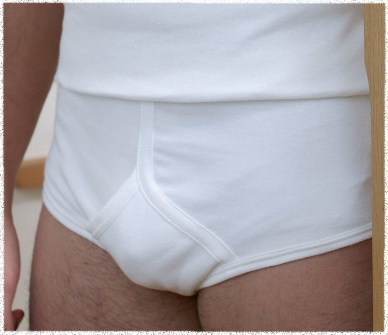 Men's White Stafford 6 Full Cut Briefs Size 42 NIP 100% Cotton JC